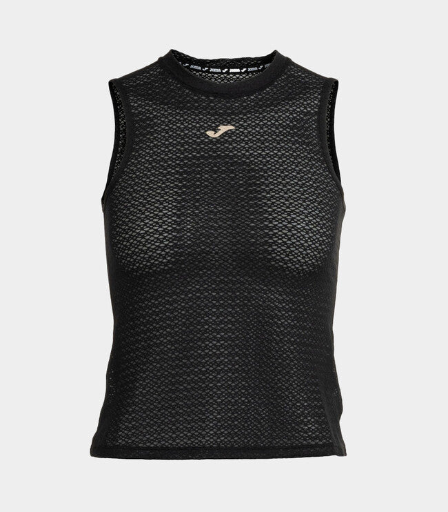 CRONO SLEEVELESS SHIRT BLACK BLACK