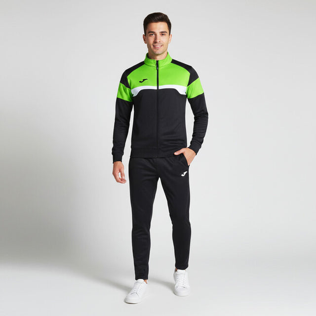 Σετ / σύνολο DANUBIO III TRACKSUIT μαύρο φθορίζον πράσινο