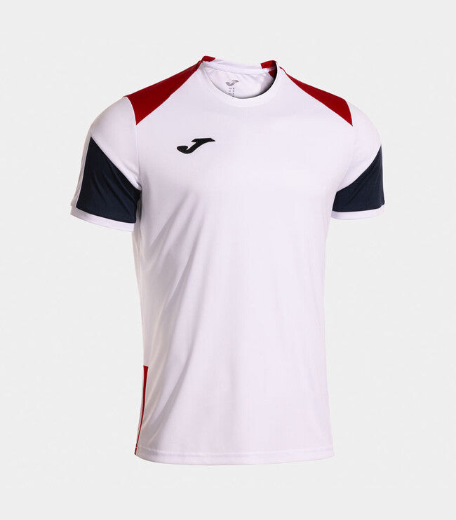 DANUBIO SHORT SLEEVE T-SHIRT WHITE RED WHITE-RED