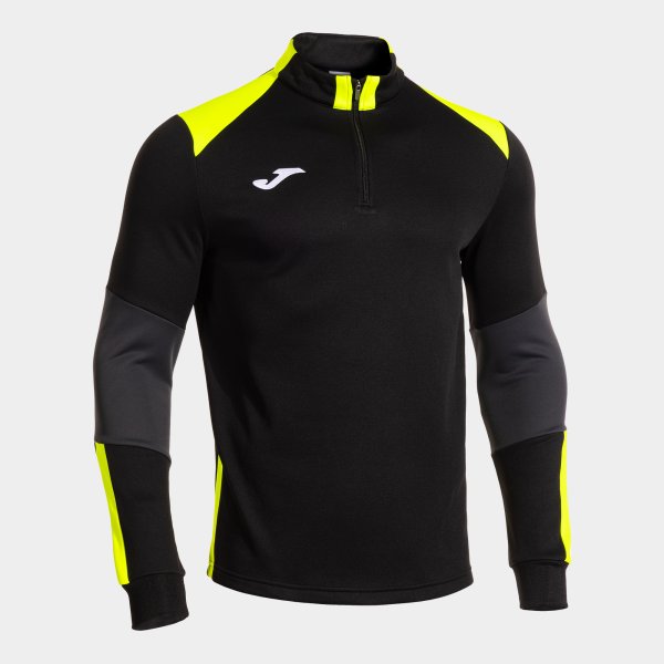 DANUBIO SWEATSHIRT BLACK FLUOR YELLOW NEGRO-AMARILLO FLUOR