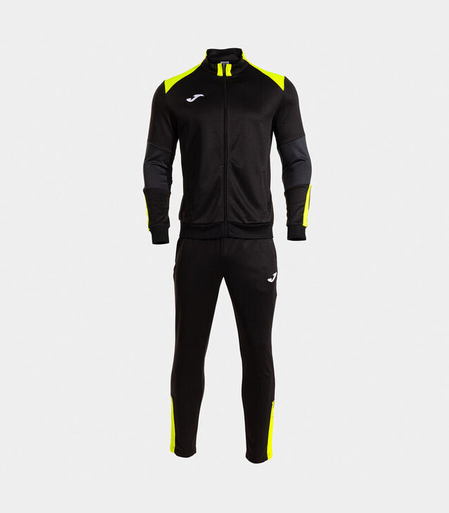 Σετ / σύνολο DANUBIO TRACKSUIT γκρι - μαύρο κίτρινο φθορίζον