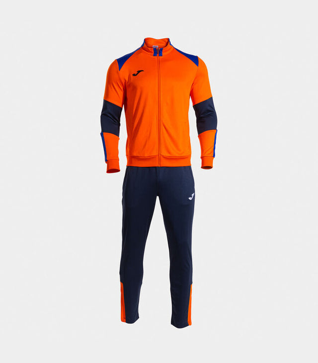 Σετ / σύνολο DANUBIO TRACKSUIT γκρι - πορτοκαλί-ναυτικό μπλε