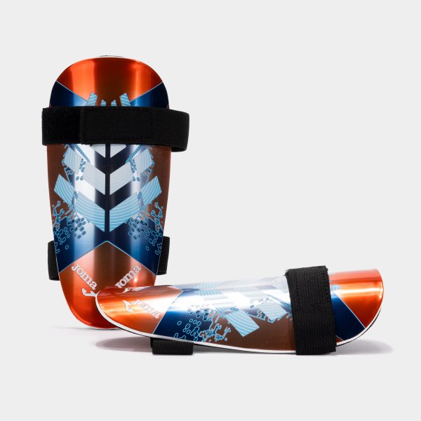 Προστατευτικά DEFENSE SHIN GUARDS κοραλλί φθορίζον
