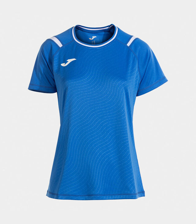 Γυναικεία κοντομάνικη μπλούζα DINAMO II SHORT SLEEVE T-SHIRT γαλάζιο λευκό
