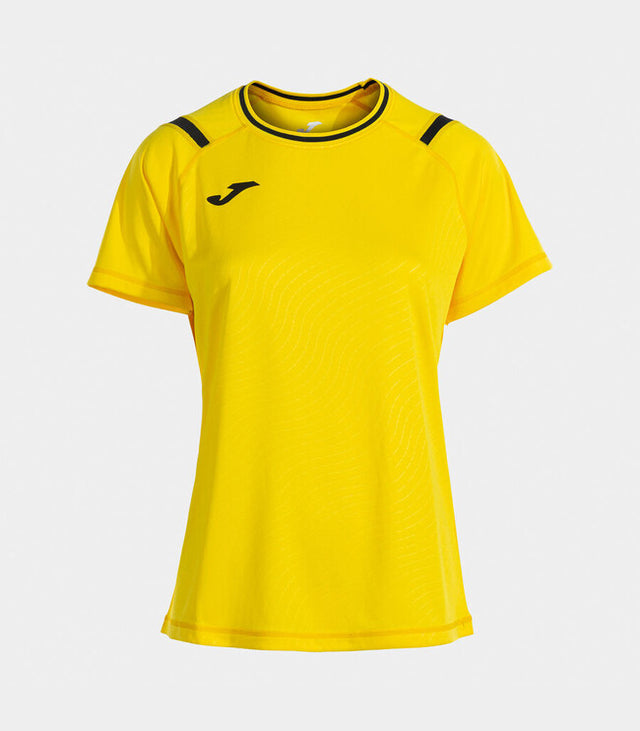 Γυναικεία κοντομάνικη μπλούζα DINAMO II SHORT SLEEVE T-SHIRT κίτρινο μαύρο