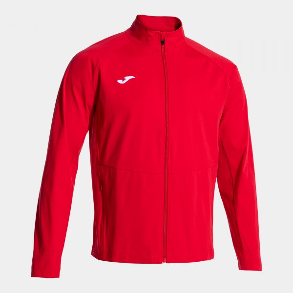 Φούτερ με φερμουάρ DOHA II FULL ZIP SWEATSHIRT κόκκινο