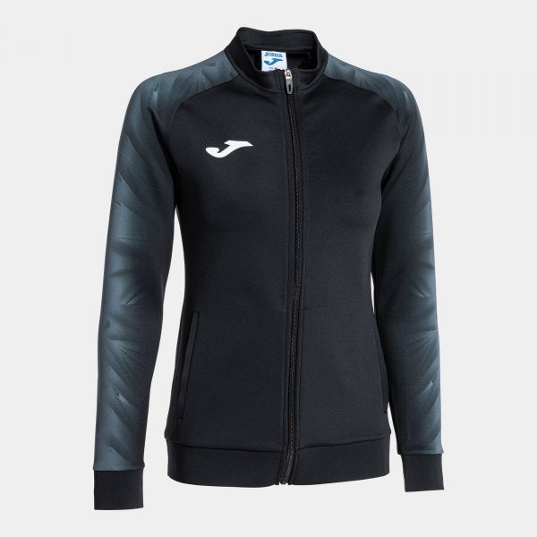 Γυναικεία φούτερ με φερμουάρ ELITE XI FULL ZIP SWEATSHIRT μαύρο ανθρακί