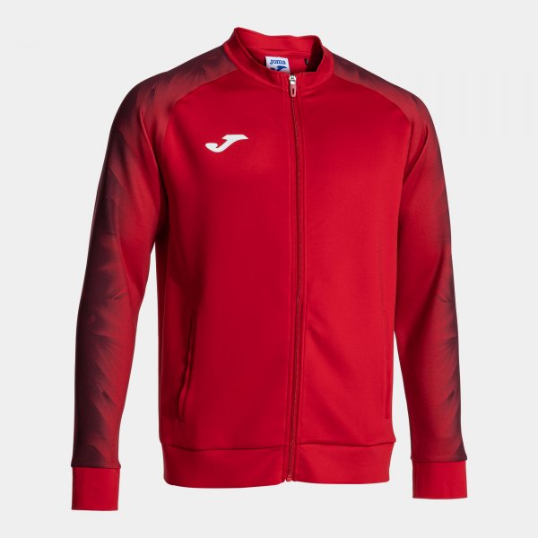 Φούτερ με φερμουάρ ELITE XI FULL ZIP SWEATSHIRT κόκκινο