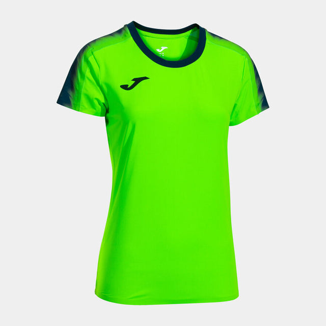 Γυναικεία μπλούζα για τρέξιμο ELITE XI SHORT SLEEVE T-SHIRT φθορίζον πράσινο