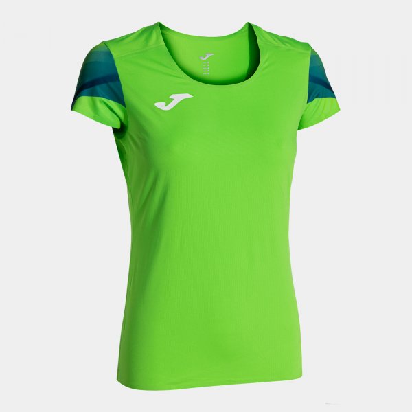 Γυναικεία μπλούζα για τρέξιμο ELITE XI SHORT SLEEVE T-SHIRT φθορίζον πράσινο