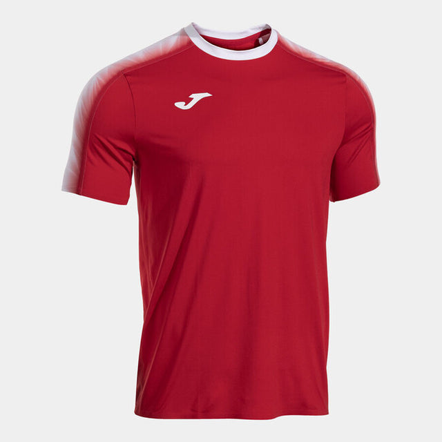 Μπλούζα για τρέξιμο ELITE XI SHORT SLEEVE T-SHIRT φθορίζον κίτρινο - κόκκινο λευκό