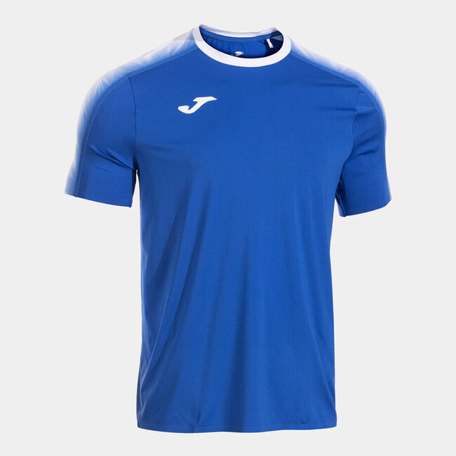 Μπλούζα για τρέξιμο ELITE XI SHORT SLEEVE T-SHIRT φθορίζον κίτρινο - γαλάζιο λευκό