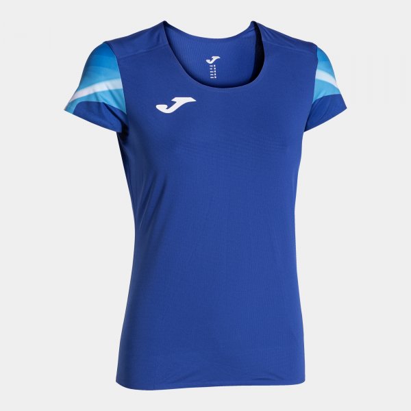 Γυναικεία μπλούζα για τρέξιμο ELITE XI SHORT SLEEVE T-SHIRT γαλάζιο λευκό