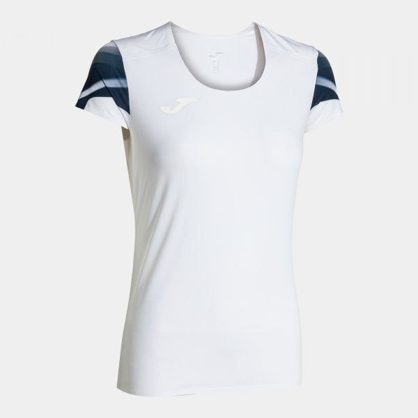 Γυναικεία μπλούζα για τρέξιμο ELITE XI SHORT SLEEVE T-SHIRT λευκό ναυτικό