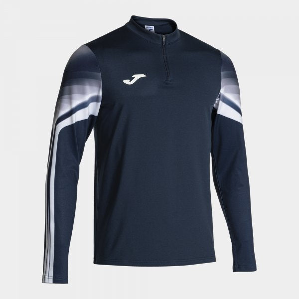 Φούτερ για τρέξιμο ELITE XI SWEATSHIRT ναυτικό μπλε λευκό