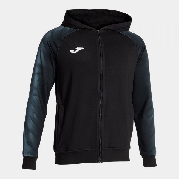 Φούτερ με κουκούλα ELITE XI ZIP-UP HOODIE μαύρο ανθρακί