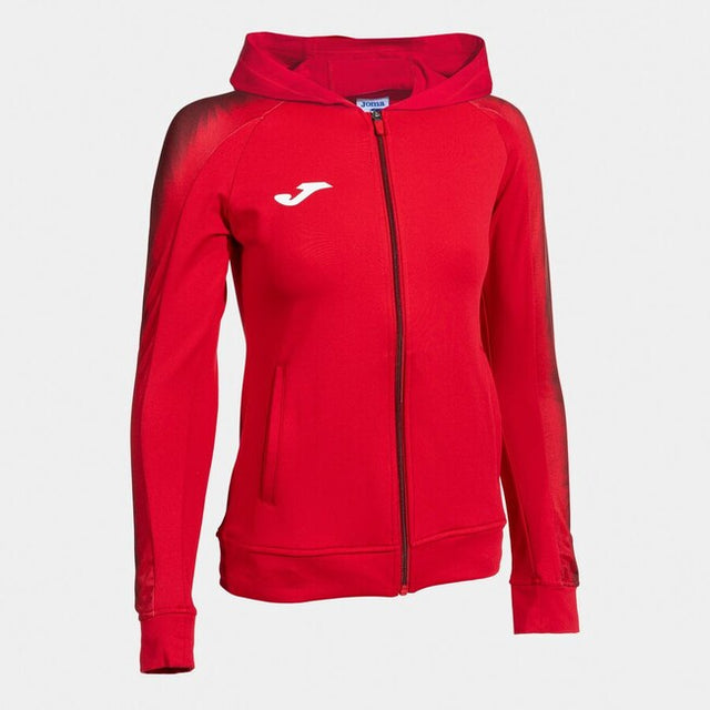 Γυναικεία φούτερ με κουκούλα ELITE XI ZIP-UP HOODIE κόκκινο