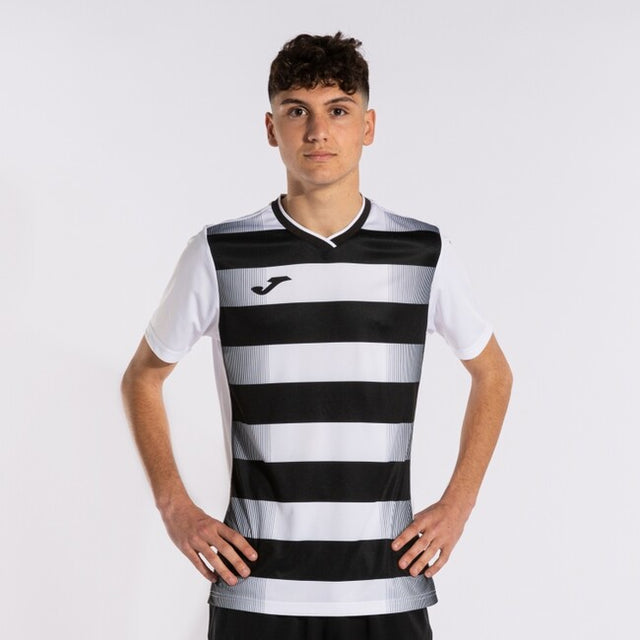 Φανέλα / μπλούζα EUROPA V SHORT SLEEVE T-SHIRT λευκό μαύρο