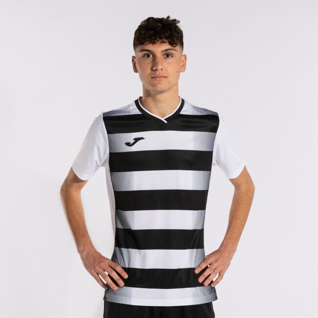 EUROPA V SHORT SLEEVE T-SHIRT WHITE-BLACK