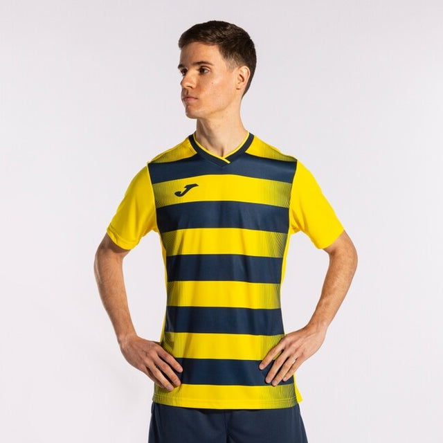 Φανέλα / μπλούζα EUROPA V SHORT SLEEVE T-SHIRT κίτρινο ναυτικό