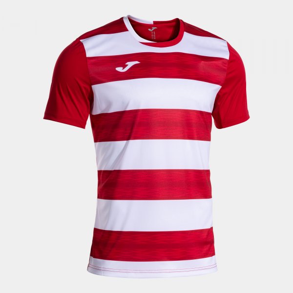 Φανέλα / μπλούζα EUROPA VI SHORT SLEEVE T-SHIRT κόκκινο λευκό