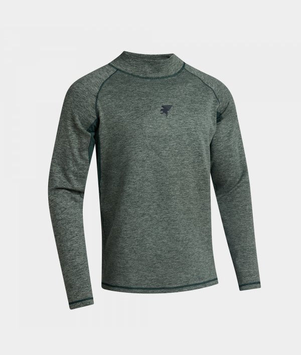 Μπλούζα πόλο EXPLORER LONG SLEEVE T-SHIRT πράσινο
