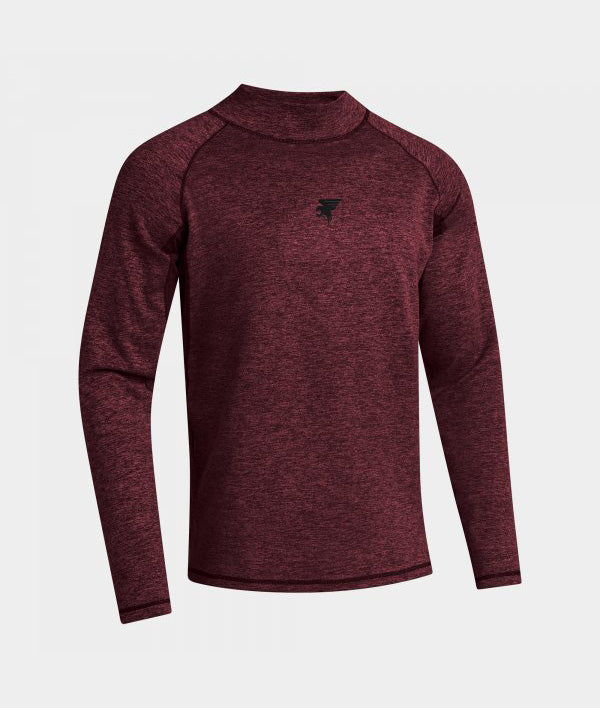 Μπλούζα πόλο EXPLORER LONG SLEEVE T-SHIRT κόκκινο