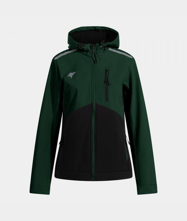 Γυναικεία μπουφάν softshell EXPLORER SOFT SHELL πράσινο