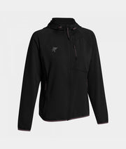 Γυναικεία φούτερ EXPLORER ZIP-UP HOODIE μαύρο