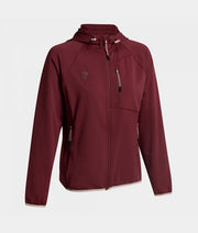 Γυναικεία φούτερ EXPLORER ZIP-UP HOODIE κόκκινο