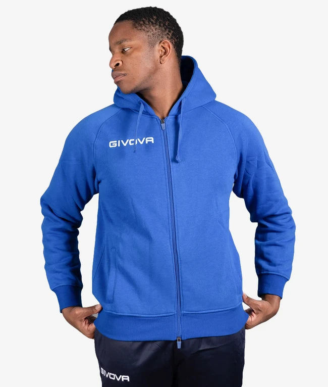 Φούτερ FELPA KING FULLZIP γαλάζιο