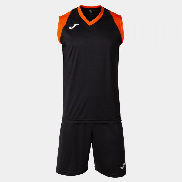Μπασκετικό σετ FINAL II TWO-PIECE SET μαύρο πορτοκαλί