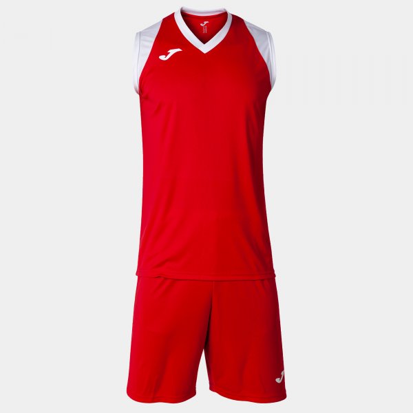 Μπασκετικό σετ FINAL II TWO-PIECE SET κόκκινο λευκό