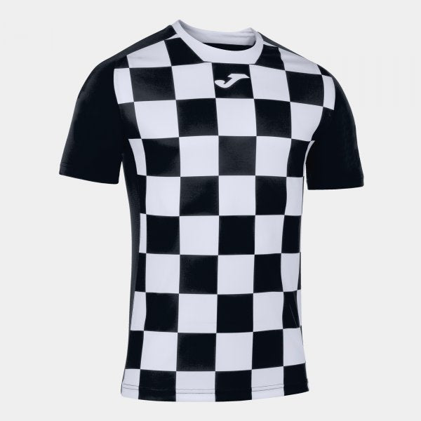 FLAG II T-SHIRT BLACK-WHITE M / C BLACK-WHITE