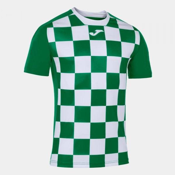 FLAG II T-SHIRT GREEN-WHITE M / C GREEN-WHITE