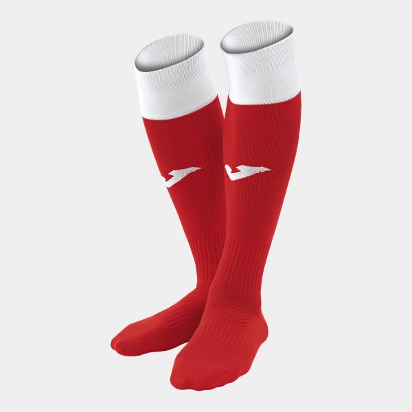 Κάλτσες ποδοσφαίρου / κάλτσες CALCIO 24 FOOTBALL SOCKS κόκκινο λευκό