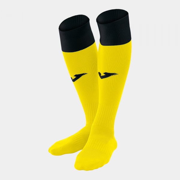 Κάλτσες ποδοσφαίρου / κάλτσες CALCIO 24 FOOTBALL SOCKS κίτρινο μαύρο