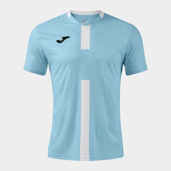 PROTEAM III ΚΟΝΤΟΜΑΝΙΚΟ T-SHIRT ΓΑΛΑΖΙΟ-ΛΕΥΚΟ-ΣΚΟΥΡΟ ΜΠΛΕ