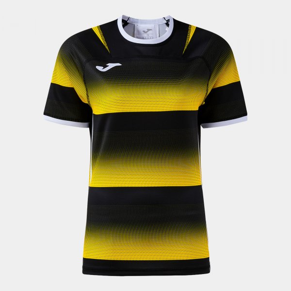 STONE RUGBY PRO SHORT SLEEVE T-SHIRT YELLOW BLACK YELLOW-BLACK