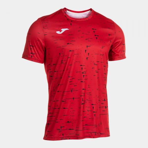 Κοντομάνικη μπλούζα PRO TEAM SHORT SLEEVE T-SHIRT κόκκινο μαύρο