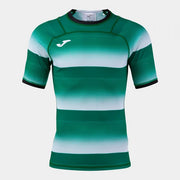 STONE RUGBY PRO ΚΟΝΤΟΜΑΝΙΚΟ T-SHIRT ΛΕΥΚΟ ΠΡΑΣΙΝΟ ΛΕΥΚΟ-ΠΡΑΣΙΝΟ