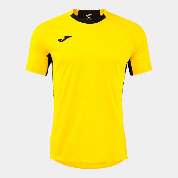 KICK PRO ΚΟΝΤΟΜΑΝΙΚΟ T-SHIRT ΚΙΤΡΙΝΟ ΜΑΥΡΟ ΚΙΤΡΙΝΟ-ΜΑΥΡΟ