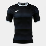 STONE RUGBY PRO ΚΟΝΤΟΜΑΝΙΚΟ T-SHIRT ΜΑΥΡΟ ΛΕΥΚΟ ΜΑΥΡΟ-ΛΕΥΚΟ
