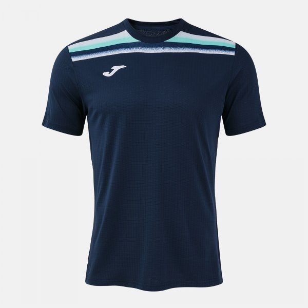 TOLEDO ΚΟΝΤΟΜΑΝΙΚΟ T-SHIRT ΣΚΟΥΡΟ ΜΠΛΕ ΠΡΑΣΙΝΟ ΜΠΛΕ-ΠΡΑΣΙΝΟ