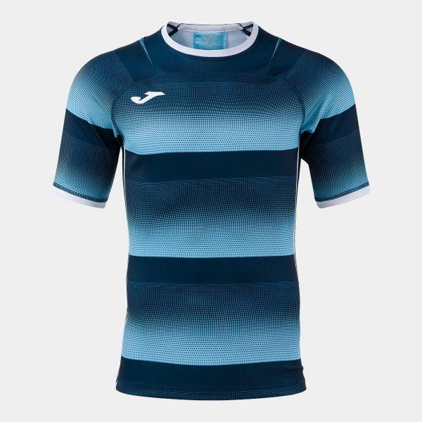 STONE RUGBY PRO SHORT SLEEVE T-SHIRT SKY BLUE DARK NAVY SKY BLUE-NAVY