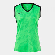 Γυναικείο αθλητικό φανελάκι JUMP VOLLEY PRO SLEEVELESS SHIRT φθορίζον πράσινο μαύρο