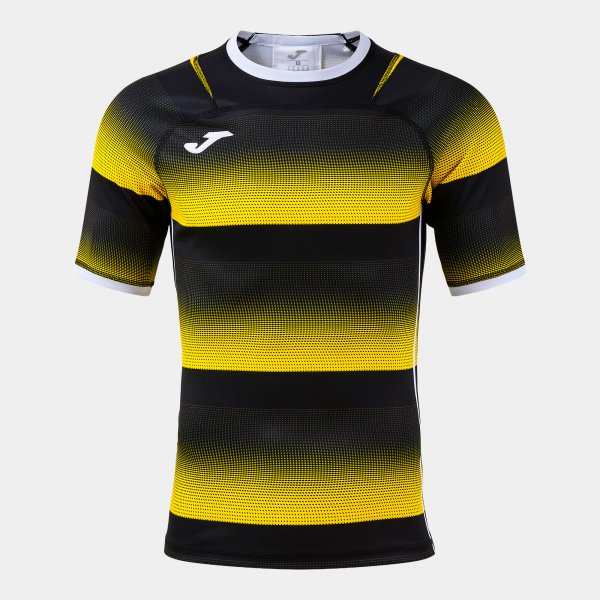 STONE RUGBY PRO SHORT SLEEVE T-SHIRT YELLOW BLACK YELLOW-BLACK