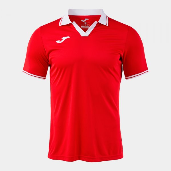 GALAXY SHORT SLEEVE T-SHIRT RED WHITE RED-WHITE