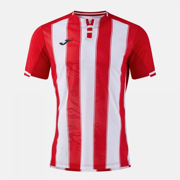 PREMIER ΚΟΝΤΟΜΑΝΙΚΟ T-SHIRT ΚΟΚΚΙΝΟ ΛΕΥΚΟ ΚΟΚΚΙΝΟ-ΛΕΥΚΟ