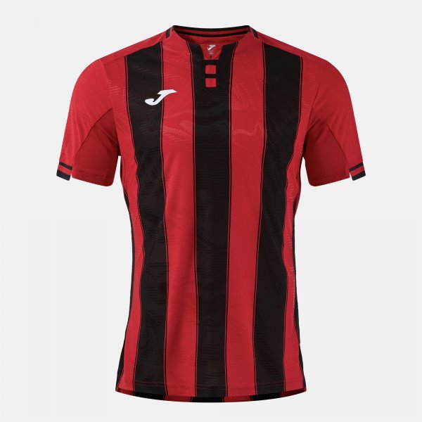 PREMIER ΚΟΝΤΟΜΑΝΙΚΟ T-SHIRT ΚΟΚΚΙΝΟ ΜΑΥΡΟ ΚΟΚΚΙΝΟ-ΜΑΥΡΟ